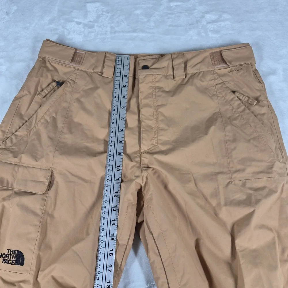 The North Face Freedom Snow Pants Men's Large Beige Ski Snowboard DryVent Winter